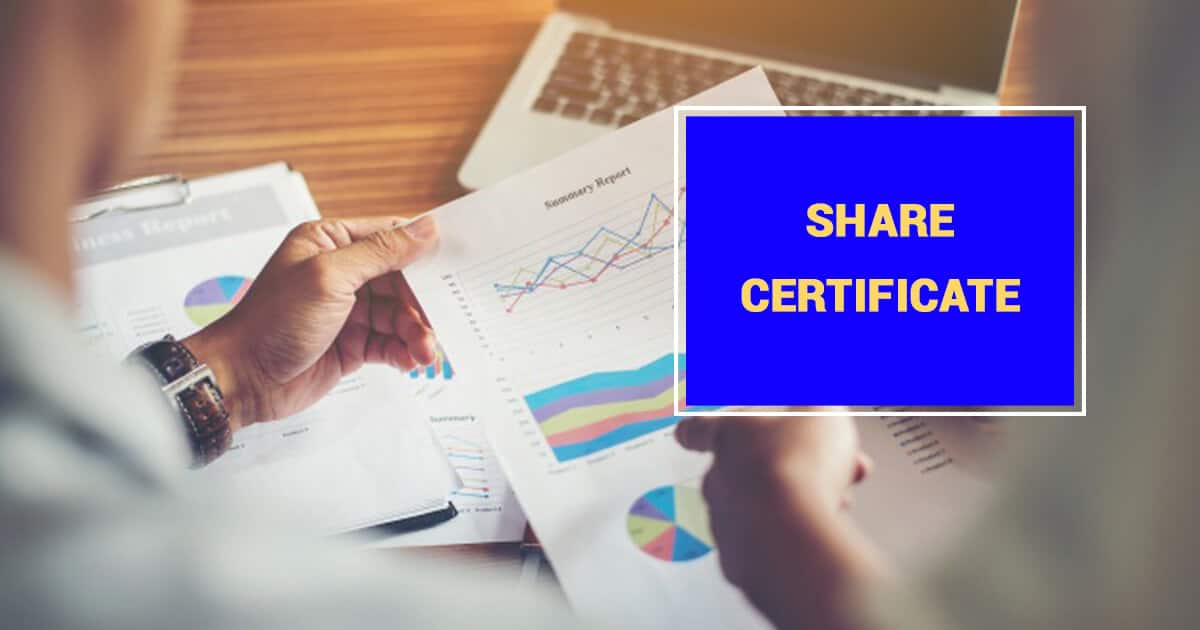 Read more about the article How to write Share Certificate Part II￼